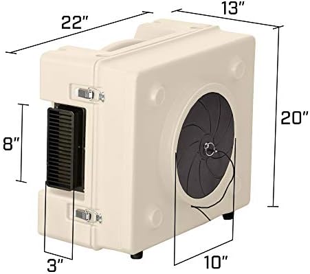 B-Air AP-450 Max Professional Air Purifier Scrubber