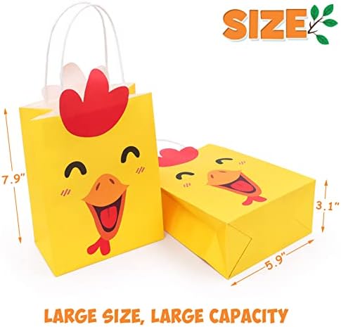 Faisichocalato Farm Animal Party Bags with Handles