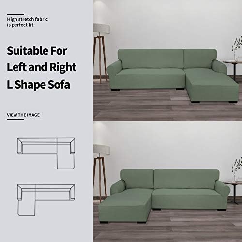 Easy-Going Stretch Sofa Slipcover 2 Pieces