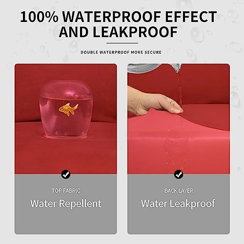 Easy Going 4 Piece Dual Waterproof Sofa Cover for Dogs and Kids