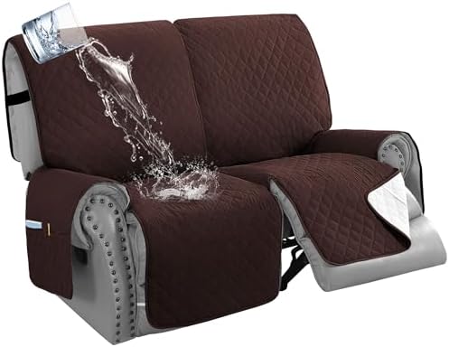 HVERSAILTEX Waterproof Recliner Loveseat Slipcover 2 Piece