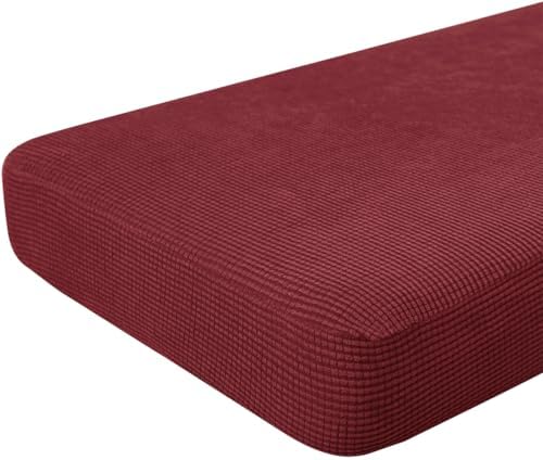 Hokway Sofa Slipcover - Christmas Wine Red Large