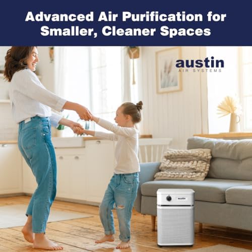 Austin Air HealthMate Junior Air Purifier Midnight Blue