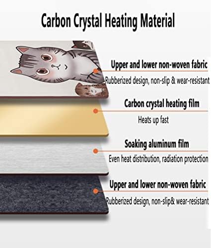 Folding Under-Table Space Heater for Foot Warmth