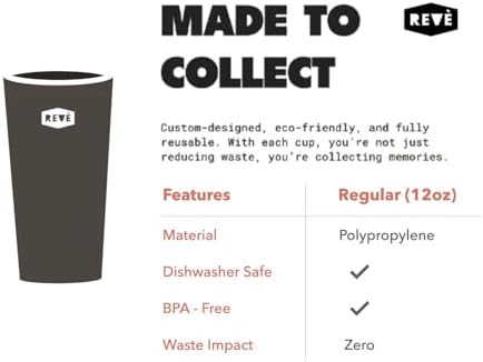 ReV Pop Culture Party Cups Set of 4 12oz