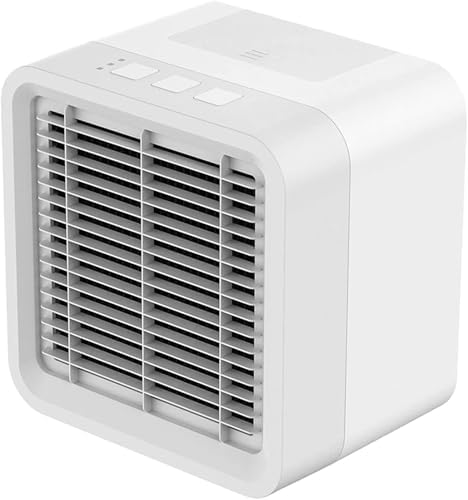 Compact Air Cooler with 3 Speeds and Humidifier Function