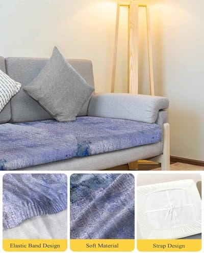 Kewadony Sofa Seat Covers Large Washable Canvas Art L Shaped