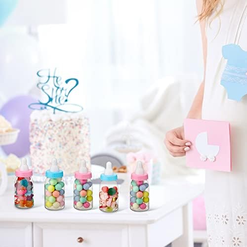 16 Pack Mini Baby Bottles for Baby Shower