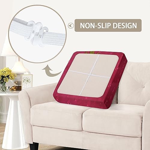 SearchI Stretch Christmas Sofa Cushion Covers