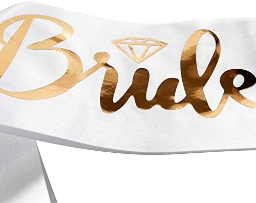 Rose Gold Bride to Be Sash for Bachelorette Party 1