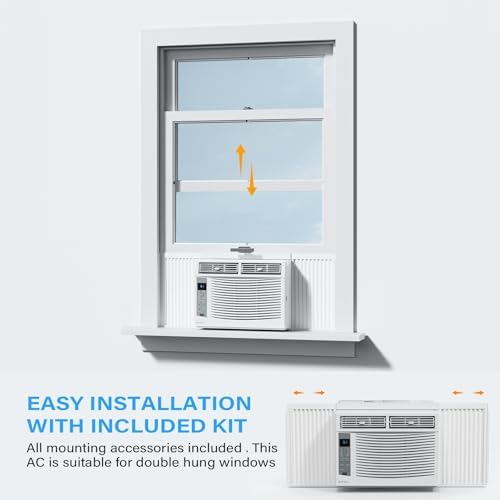 ROVSUN Smart 6000 BTU Window AC with WiFi and App Control 1