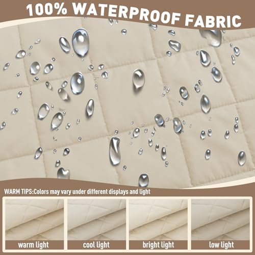 MAXIJIN Waterproof Chair Cover for Dogs and Kids
