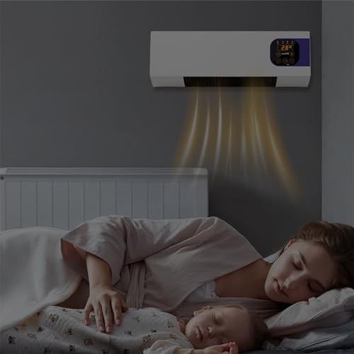 GOWENIC Electric Wall Heater with Remote Control