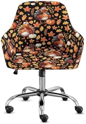 Thanksgiving Turkey Stretchable Armchair Cover for Dorm Office 1
