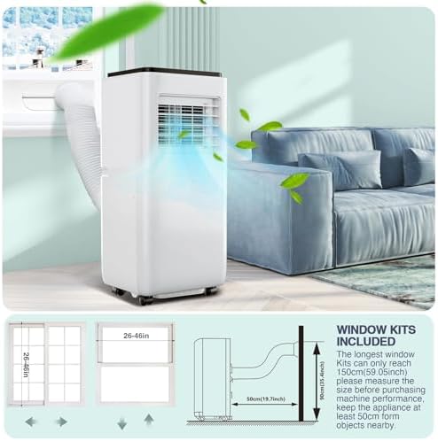 10000 BTU Portable AC 3-in-1 with Remote Control 1