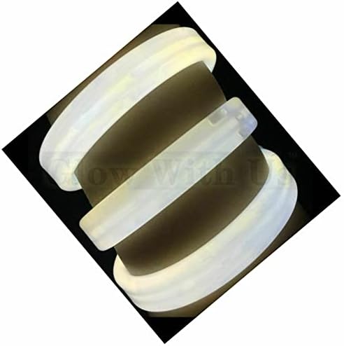 Glow With Us 25 Pack Triple Wide Glow Bracelets