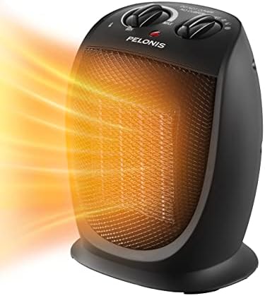 Pelonis 1500W Tower Space Heater Bundle with Portable 900W Heater 1