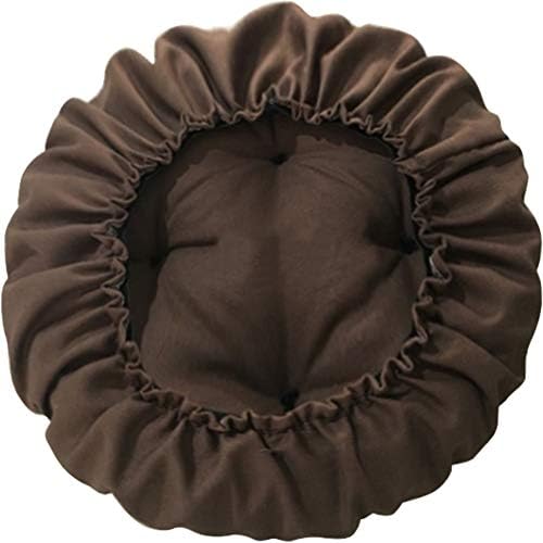 16 Inch Padded Round Stool Cover with Elastic Fit