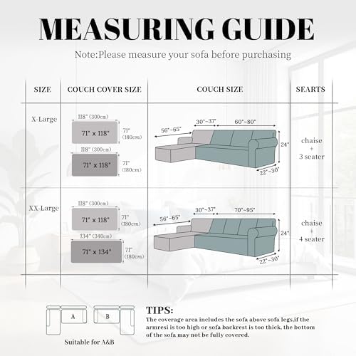 100 Waterproof Sectional Couch Covers for Dogs