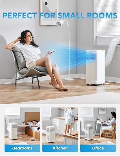 Midea 8500 BTU Portable AC with Dehumidifier and Fan Mode