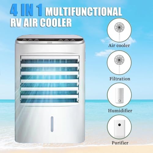 4-in-1 Portable Air Cooler for Home Office RV