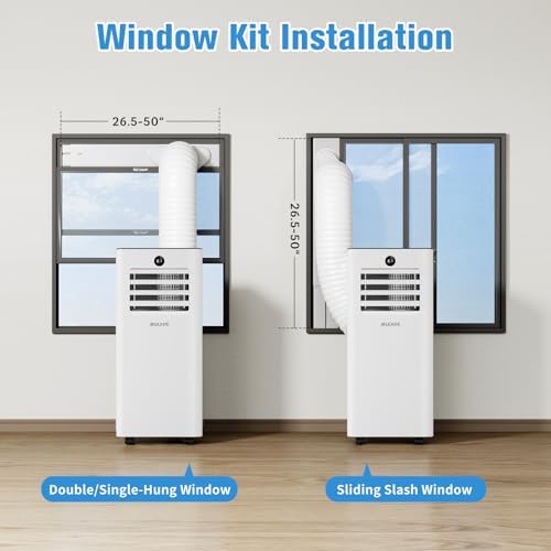 JINJUNYE 10000 BTU Portable AC 3 In 1 Cooling Dry Fan