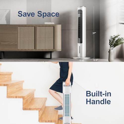 BIESQYA Windowless Portable Air Conditioner with Remote