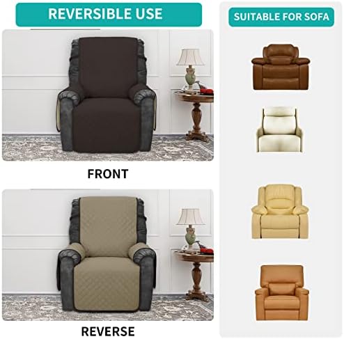 Easy-Going Waterproof Recliner Chair Cover 1