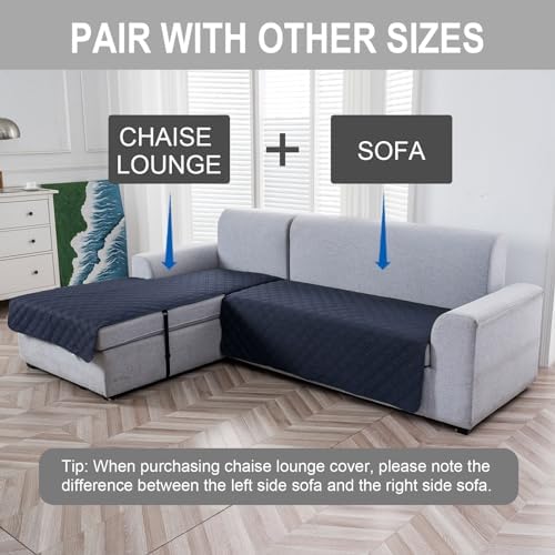 Genina L Shape Couch Cover for Pets and Kids 1