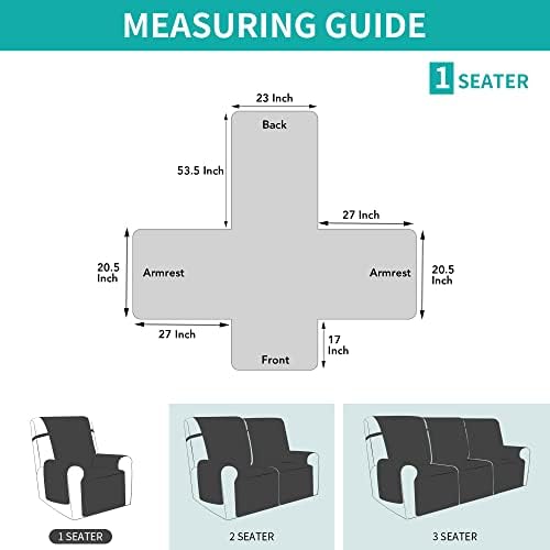 Easy-Going Waterproof Recliner Chair Cover 1