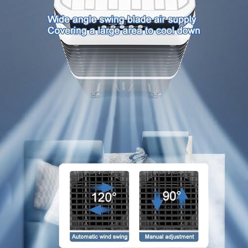 40L Evaporative Air Cooler with Remote and 4 Ice Packs