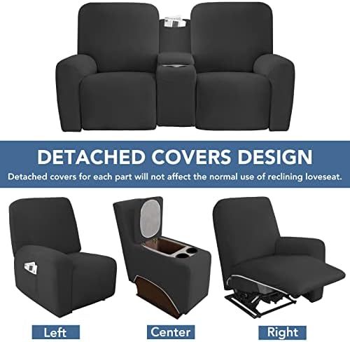 Easy-Going Stretch Recliner Loveseat Cover