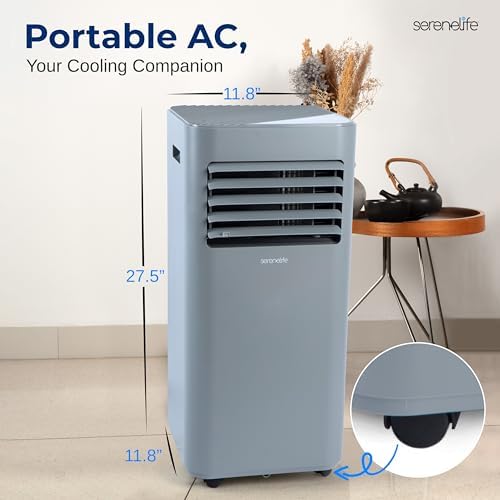 SereneLife 8000 BTU Portable AC Unit for Bedroom