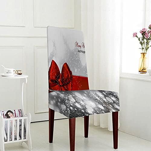 Wondertify Christmas Chair Covers for Dining Room