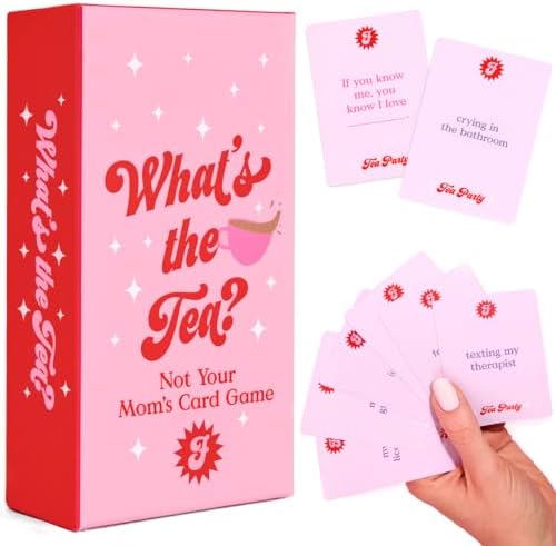 Whats The Tea Card Game for Bachelorette Parties and Friends