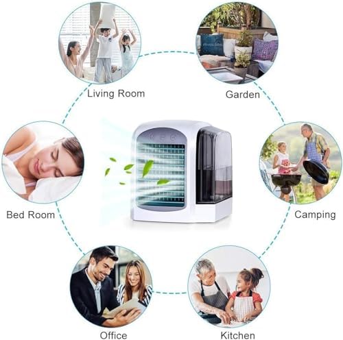 3-in-1 Portable Breeze Box Air Conditioner with Humidifier