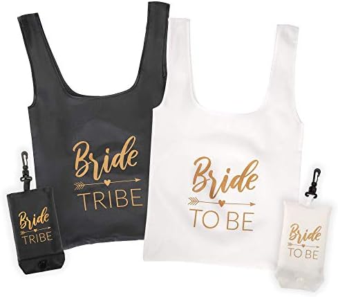 Pop Fizz Designs Bride Tribe Tote Bag Set 12 Pack 1
