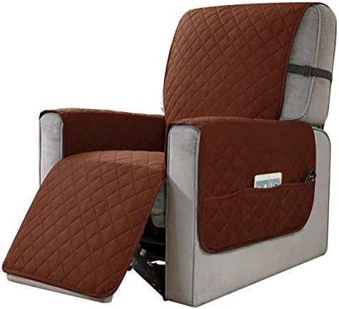 DyFun Reversible Recliner Chair Cover for Pets Kids Living Room