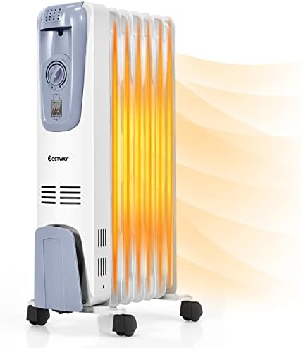 KOTEK 1500W Oil Filled Radiator Heater for Bedroom