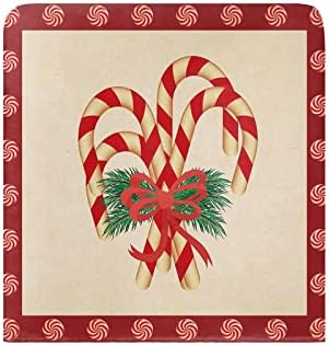 Christmas Candy Cane Chair Back Cover 4 Pack 1