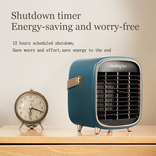 Ultra Quiet Electric Space Heater with Adjustable Thermostat 1