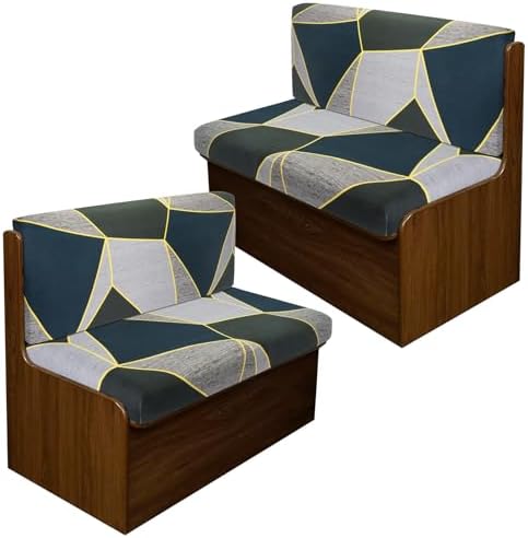 ByNaRIX RV Dinette Cushion Covers 2 Set