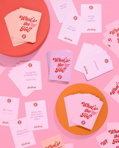 Whats The Tea Card Game for Bachelorette Parties and Friends