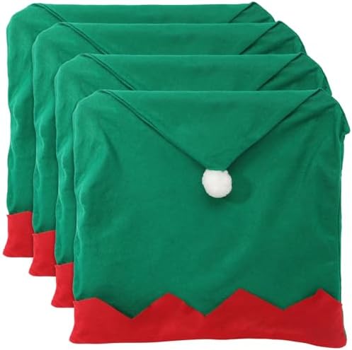 Christmas Chair Cover Set for Dining Chairs 1