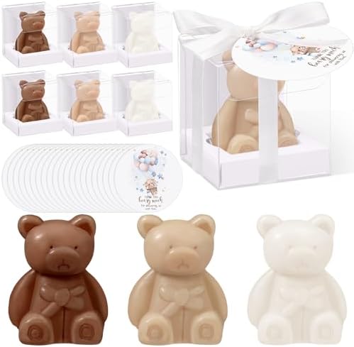 Geosar 36 Pack Bear Baby Shower Favors