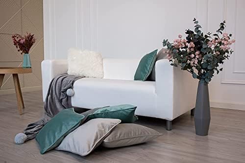 MASTERS OF COVERS Klippan Loveseat Slipcover - Cotton White 1