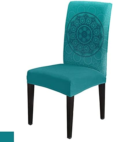 Dining Chair Slipcovers Universal Stretchable 6 Pack Decor Covers