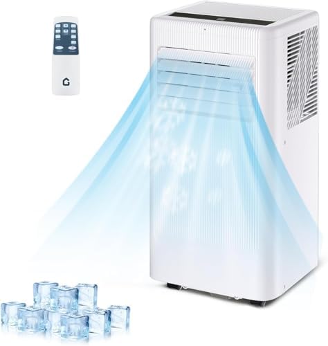 KOKEBREN 10000 BTU Portable Air Conditioner with Cooling Dry and Fan Functions