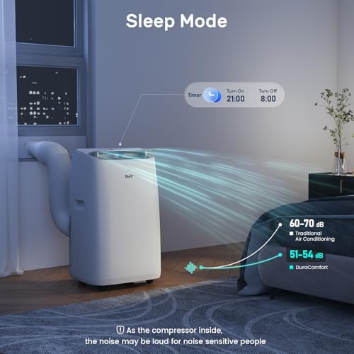 DuraComfort 10000 BTU Portable AC with Window Kit