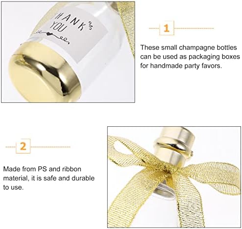 Toddmomy Mini Candy Bottles 12Pcs Wedding Favors